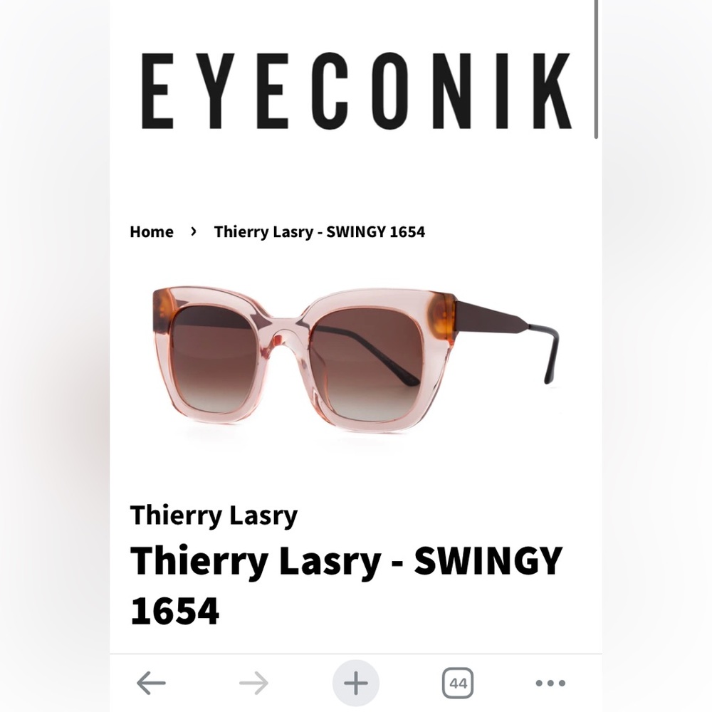 Thierry Lasry Swingy 1654 Sunglasses - Picture 7 of 7